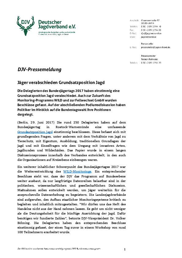 Pressemitteilung_DJV_Bundesjägertag pdf-preview